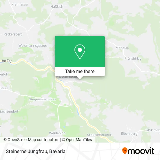 Карта Steinerne Jungfrau