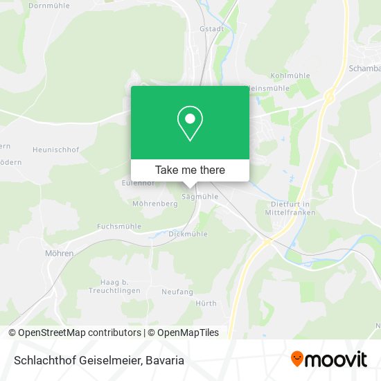 Schlachthof Geiselmeier map