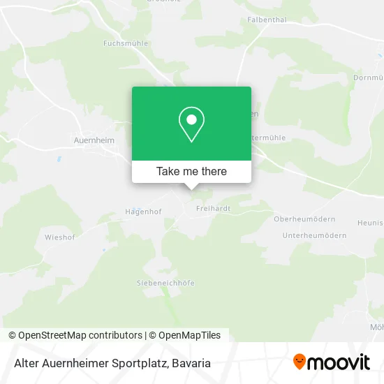 Карта Alter Auernheimer Sportplatz