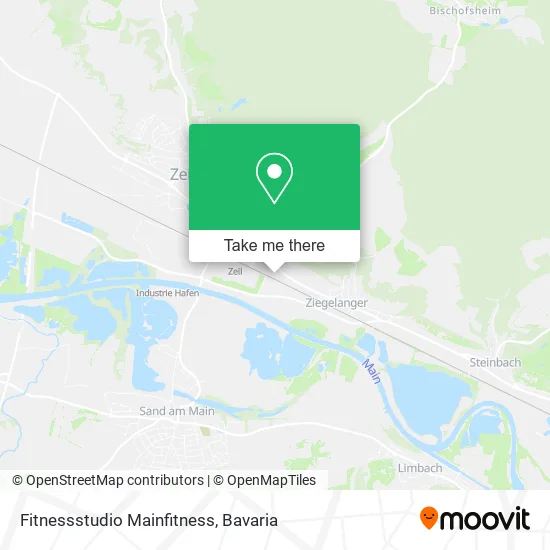 Карта Fitnessstudio Mainfitness