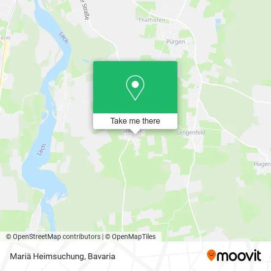 Карта Mariä Heimsuchung