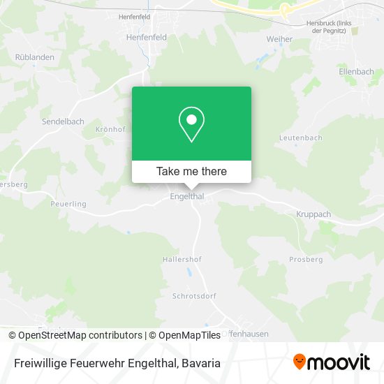Freiwillige Feuerwehr Engelthal map
