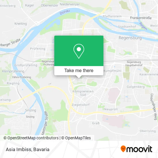 Карта Asia Imbiss