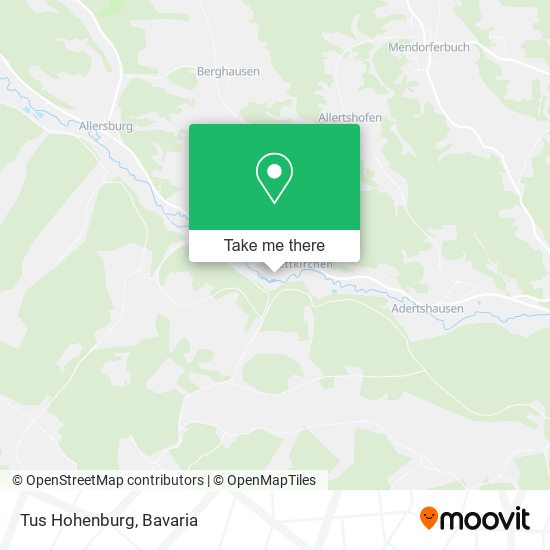 Tus Hohenburg map