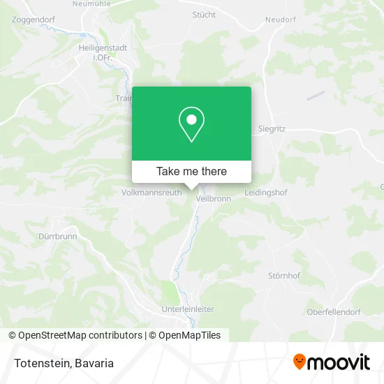 Карта Totenstein
