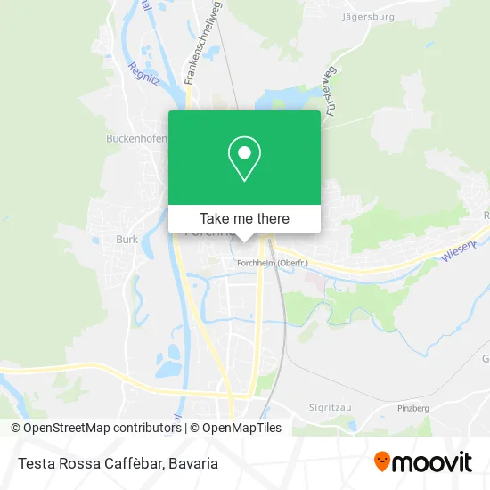 Карта Testa Rossa Caffèbar