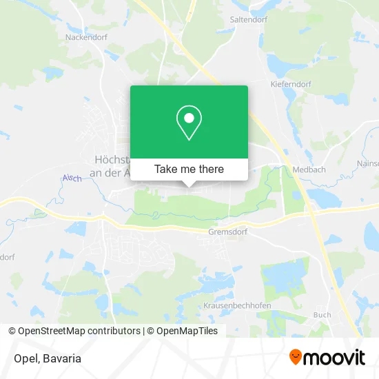 Карта Opel