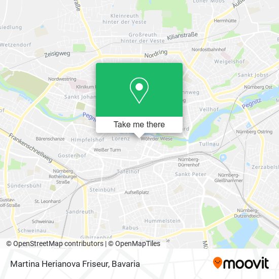 Martina Herianova Friseur map