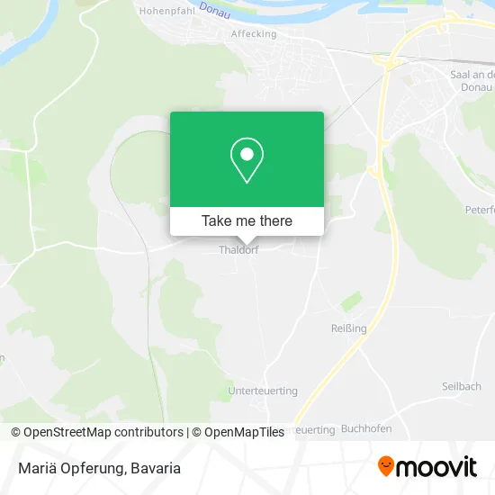 Карта Mariä Opferung