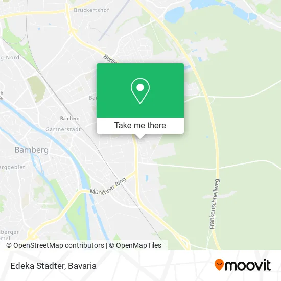 Карта Edeka Stadter