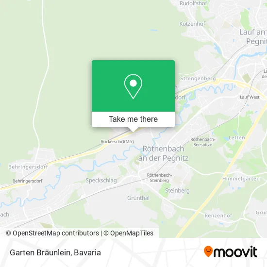 Карта Garten Bräunlein