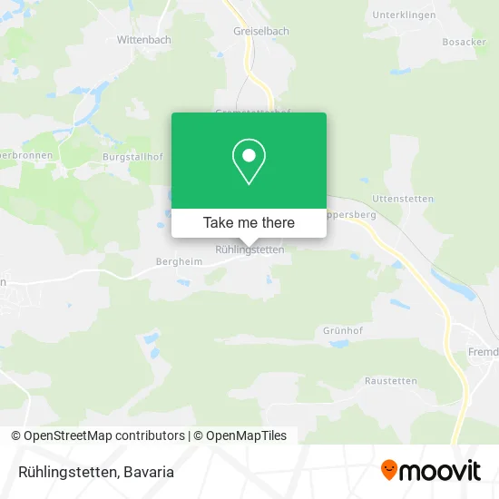 Карта Rühlingstetten