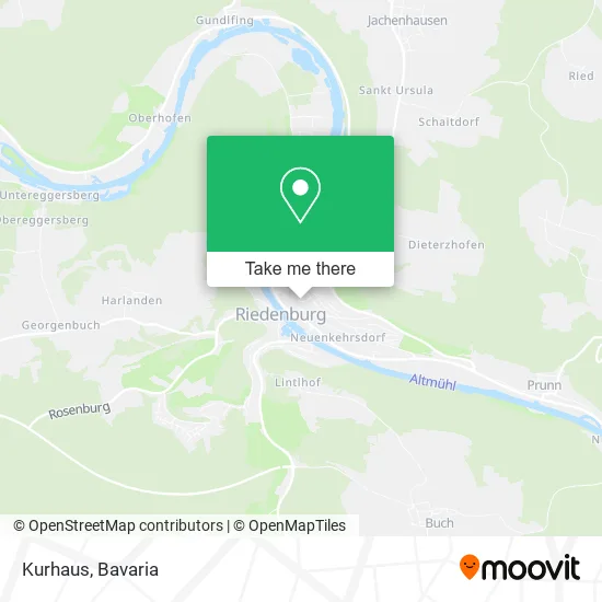 Kurhaus map