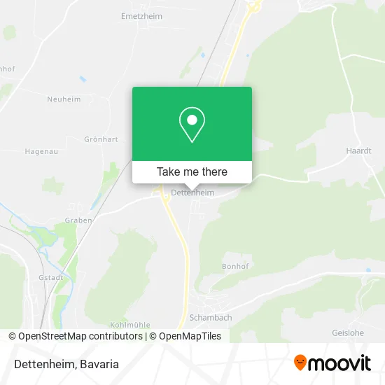 Карта Dettenheim