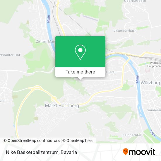 Nike Basketballzentrum map