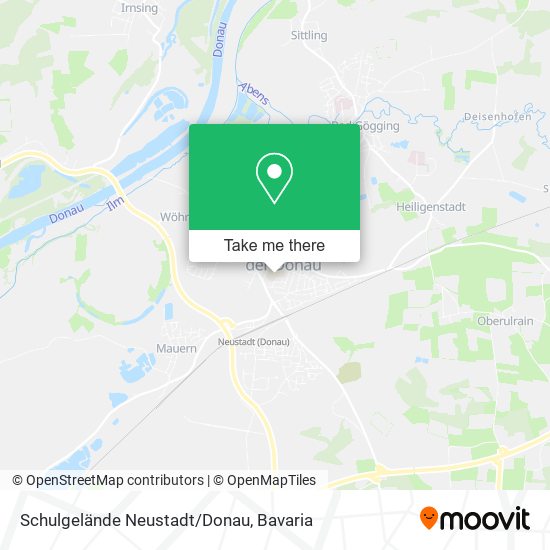 Schulgelände Neustadt/Donau map