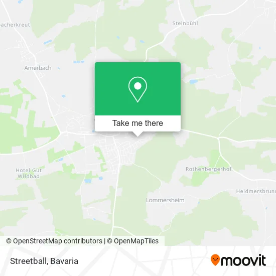 Карта Streetball