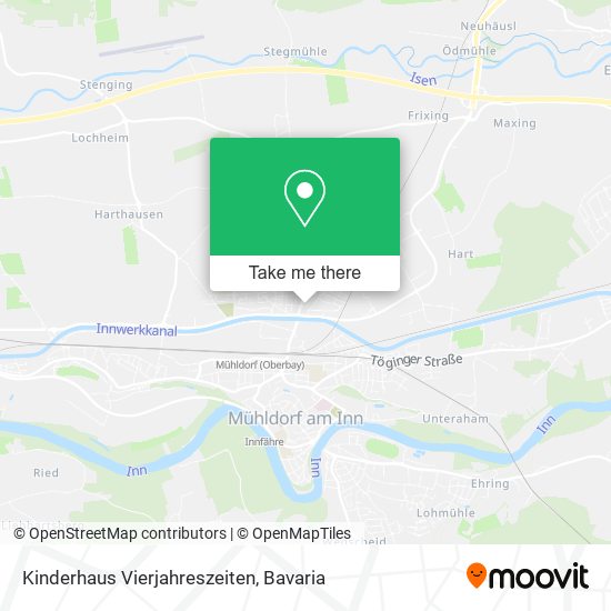Kinderhaus Vierjahreszeiten map