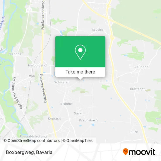 Карта Boxbergweg