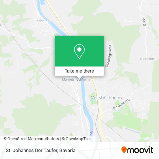 St. Johannes Der Täufer map
