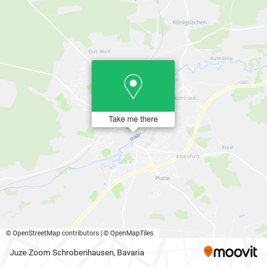 Juze Zoom Schrobenhausen map