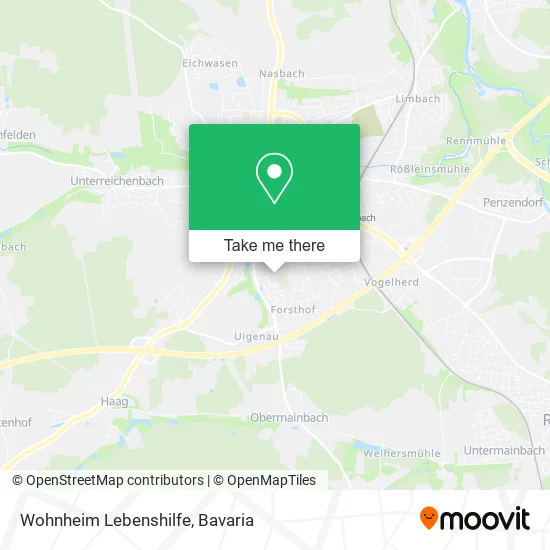 Карта Wohnheim Lebenshilfe