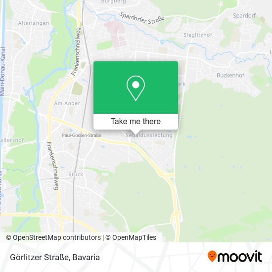 Görlitzer Straße map