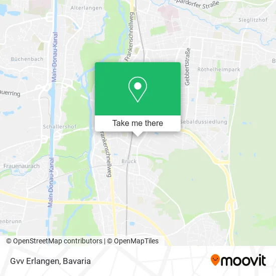 Карта Gvv Erlangen