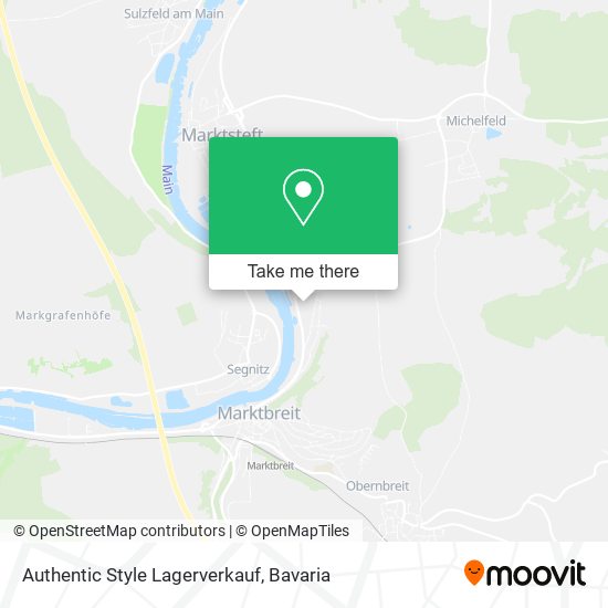 Authentic Style Lagerverkauf map