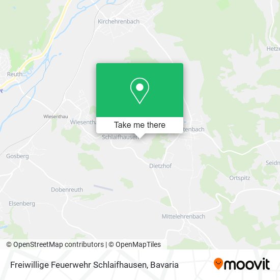 Freiwillige Feuerwehr Schlaifhausen map