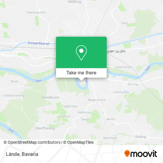 Карта Lände