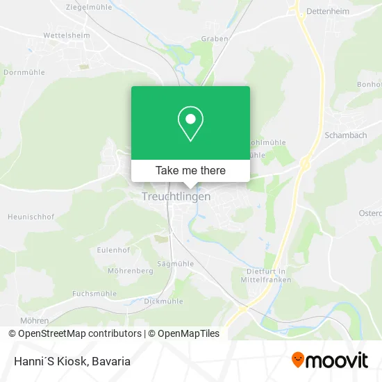 Карта Hanni´S Kiosk