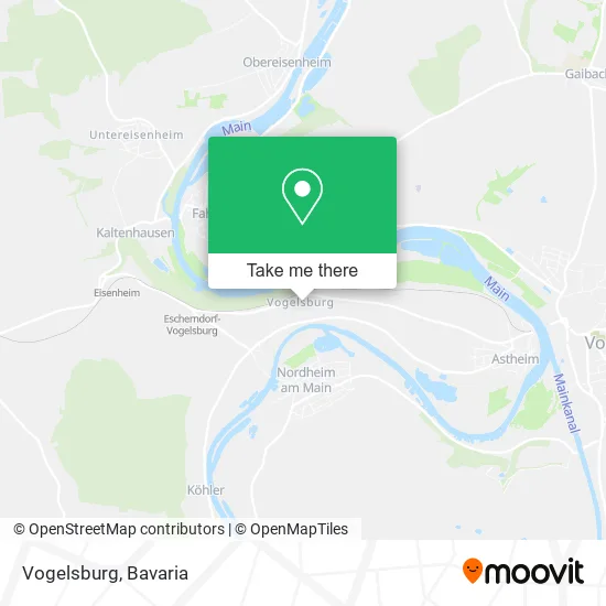 Карта Vogelsburg