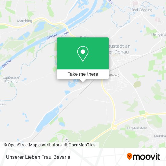 Карта Unserer Lieben Frau