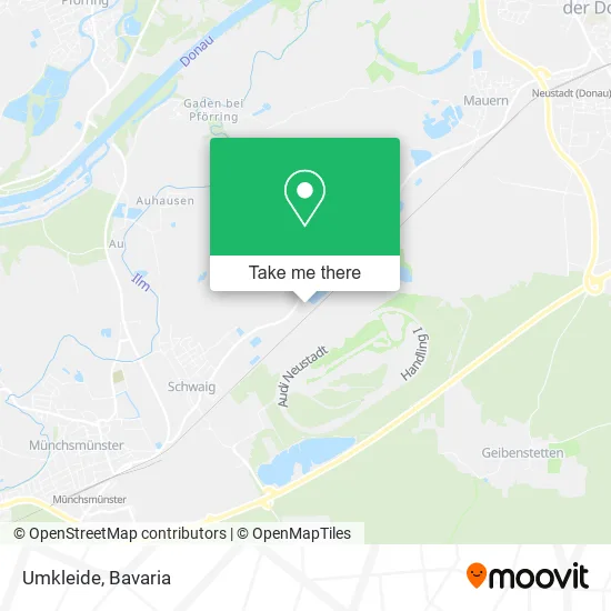 Карта Umkleide