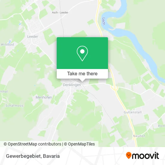 Карта Gewerbegebiet