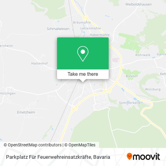 Parkplatz Für Feuerwehreinsatzkräfte map