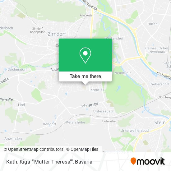 Kath. Kiga ""Mutter Theresa"" map