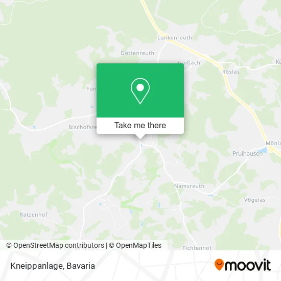 Карта Kneippanlage