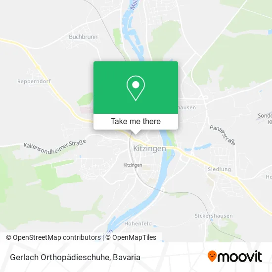 Карта Gerlach Orthopädieschuhe