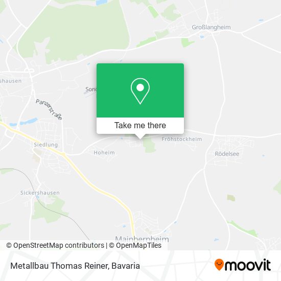 Metallbau Thomas Reiner map
