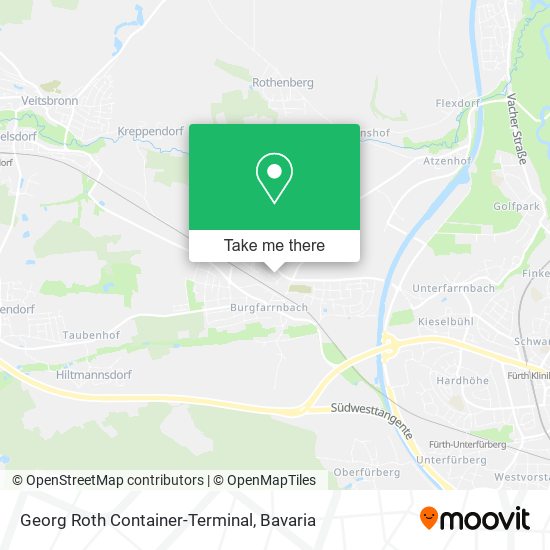 Georg Roth Container-Terminal map