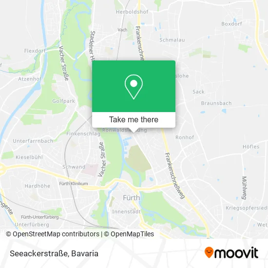 Карта Seeackerstraße