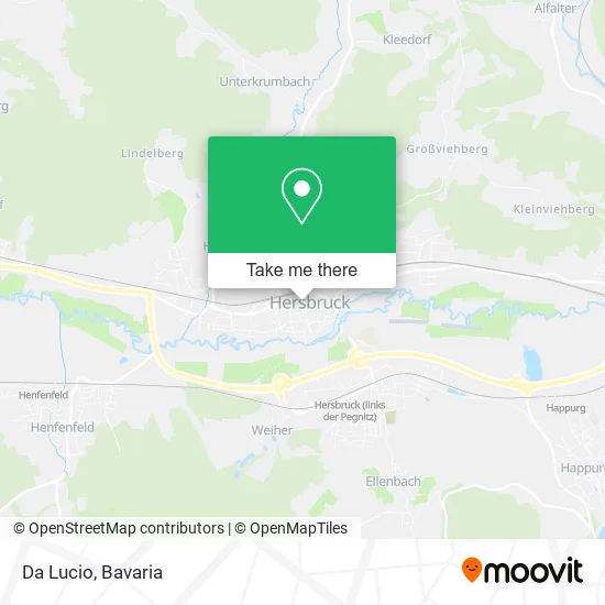 Карта Da Lucio