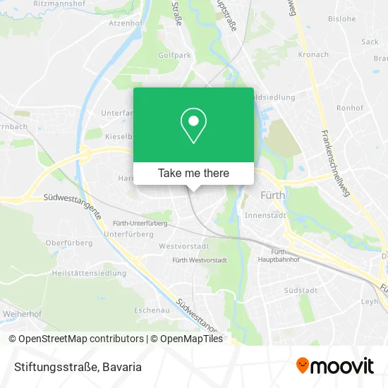 Карта Stiftungsstraße