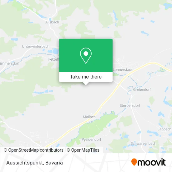 Карта Aussichtspunkt