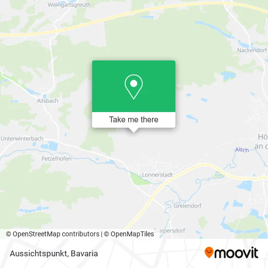 Карта Aussichtspunkt
