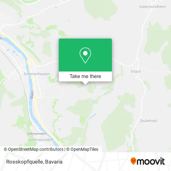 Карта Rosskopfquelle