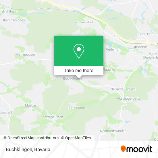 Buchklingen map