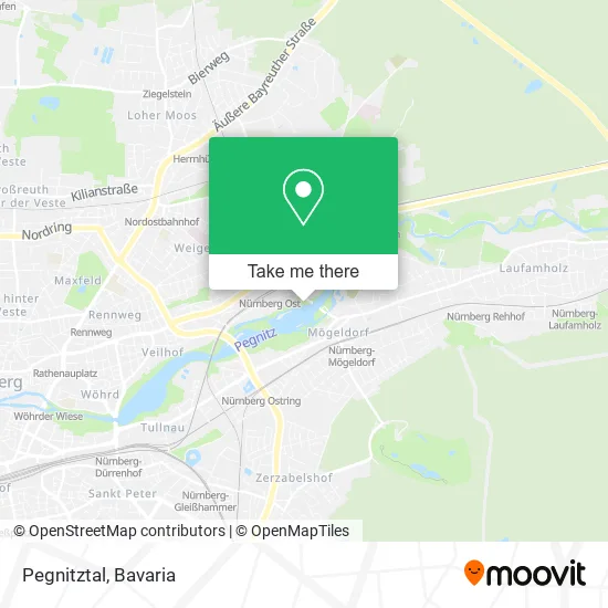 Карта Pegnitztal